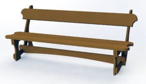 Projekt drewnianych mebli tarasowych