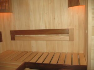 sauna z drewna
