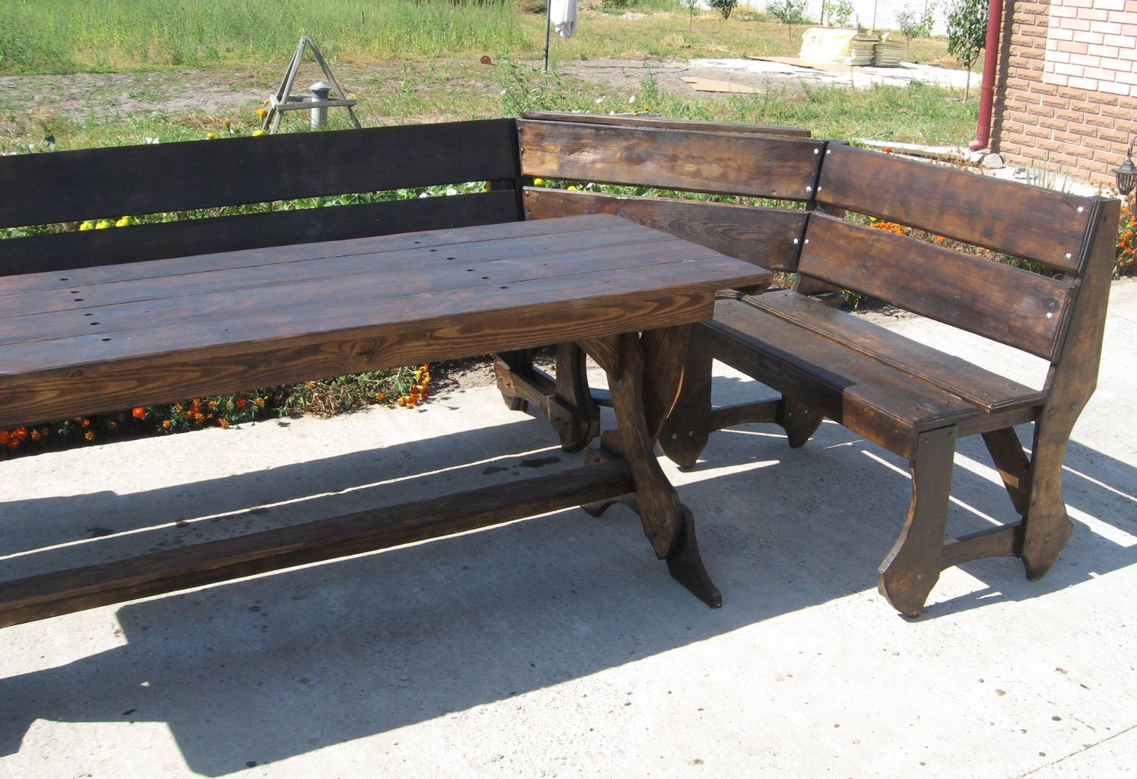 meble drewniane na taras