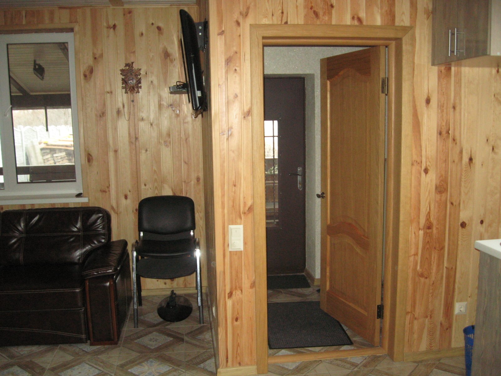 drewniane wykończenie wnętrz