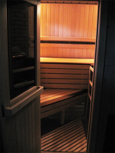 sauna z lipy