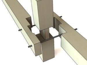 Konstrukcja drewnianego zadaszenia