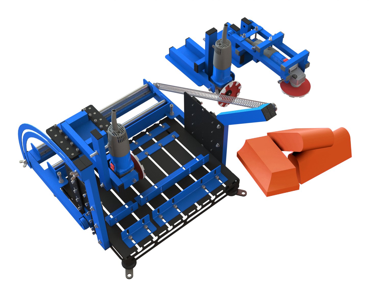 Przystawka frezująca do szlifierki kątowej 125mm